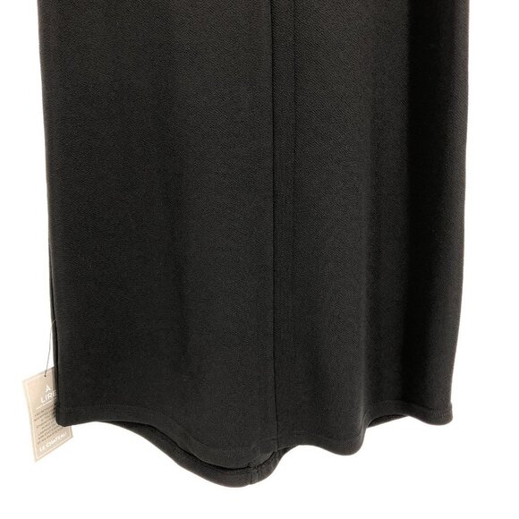 NWT Le Chateau Black V-Neck Shift mini Dress Chest Pocket size S - Picture 8 of 14